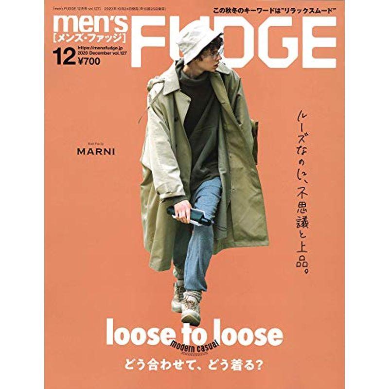 men's FUDGE メンズ ファッジ 2020年 12月号 Vol.127