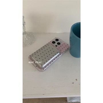 DT play 漫天繁星五角星磁吸卡包韓系ins小眾高級適用于iphone17/16promax/13蘋果11/12/14/15手機殼保護套