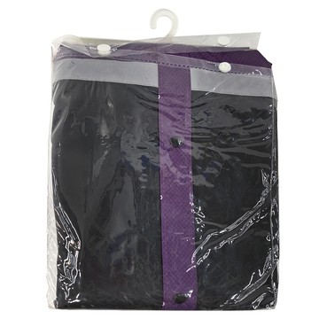 JUMP 將門 A9 印花全方位反光一件式風雨衣 黑紫 4XL