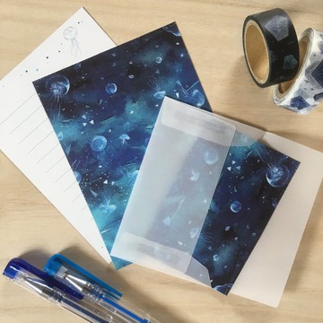 水母 迷你信箋組