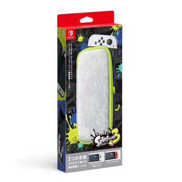 【Nintendo 任天堂】Switch 原廠便攜包 斯普拉頓3特仕版-內附 Switch/OLED 保貼各1 台灣公司貨