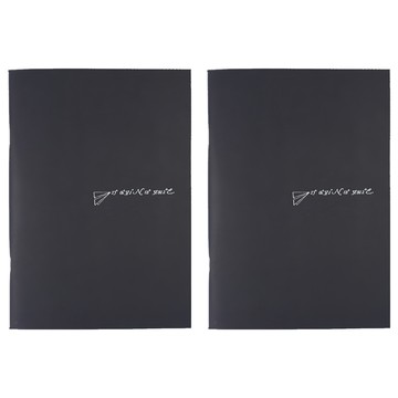 conifer 綠的事務 70紙跡系列 騎馬釘筆記本 25K 橫線 墨刻書影  2本