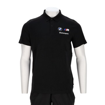Puma BMW系列MMS Ess 男款 黑色 歐規 Polo衫 運動 休閒 短袖 62131201