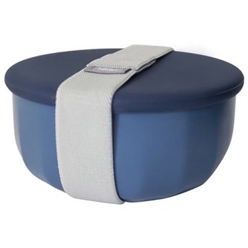 TOAST RONDE 陶瓷深碗便當盒 750ml  霧藍  1個