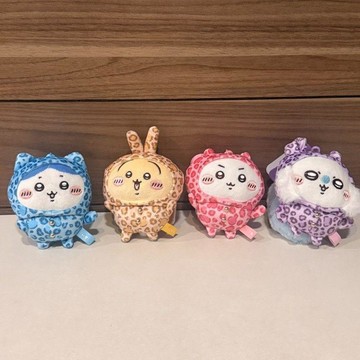 ✨優選 桃園出貨✨代餐聯名豹紋掛件吉伊烏薩奇小八掛件毛絨公仔包掛飾