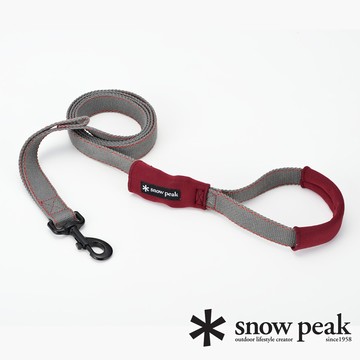 出清特價【日本 snow peak】SP軟質狗繩-L  PT-064R 戶外.登山.露營.寵物