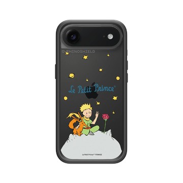 iPhone Air Mod NX -邊框背蓋組合 (相機按鈕) 黑 - Le Petit Prince 小王子 - 友情系列 - 星空下的對話