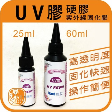 現貨⭕️【UV膠 25ml & 60ml】紫外線硬化膠 紫外線固化膠 水晶膠 滴膠 無影膠 熱縮片 阿國手創樂園