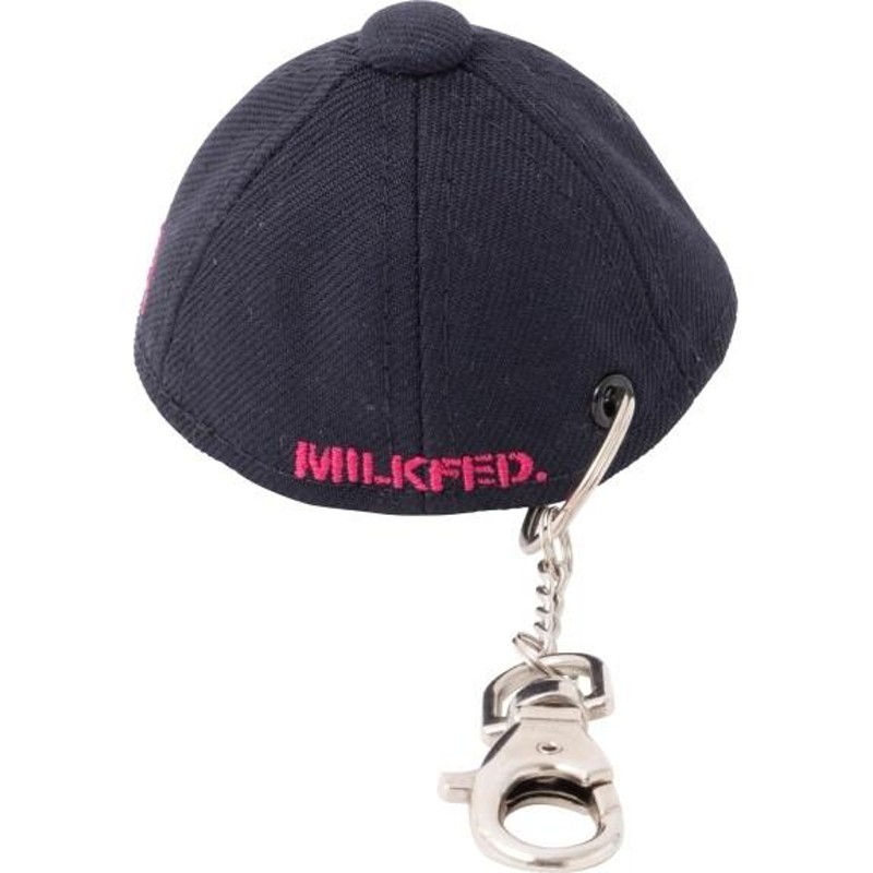 ミルクフェド MILKFED NEW ERA CAP KEYCHAIN ニューエラ コラボ キーチェーン キーホルダー 雑貨 小物 バーロゴ キャップ  帽子 ハット 小物 レディース ブランド | LINEブランドカタログ