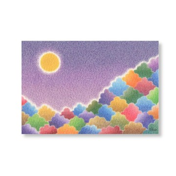 【原畫 ‧ 色鉛筆畫】夜晚的樂趣