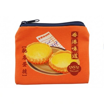 【香港味道】零錢包 - 馳名蛋撻 / Egg Tart