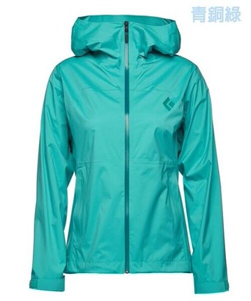 ├登山樂┤美國 Black Diamond StormLine Stretch Rain Shell / 女款BD.dry 防風防水外套 青銅綠 # M697-DA/PA