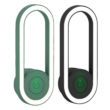 EDISH 超聲波小夜燈 帶開關 顏色隨機  2入組