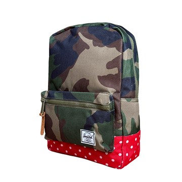 【HERSCHEL】Settlement kids休閒後背包(紅點迷彩/7.5L)