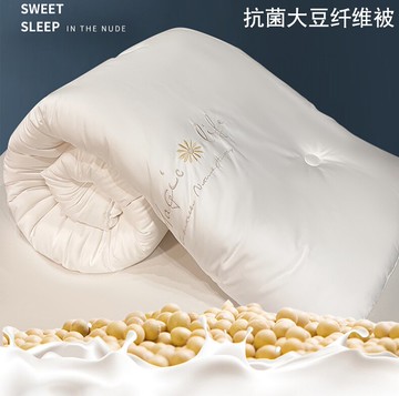 大豆纖維被被子冬被春秋夏季春秋被四季通用學生宿舍被褥薄款被芯