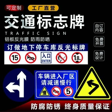 買滿99出貨臺灣熱賣 停車場指示牌網紅打卡路牌路邊廣告牌立牌路標指示牌定製標識牌