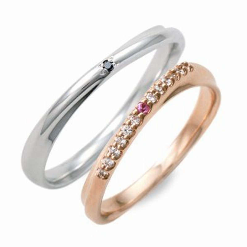 ペアリング 男性 女性 ブランド リング 指輪 ペア Lovers Ring ゴールド ピンクゴールド ダイヤモンド 4月の誕生石 誕生日プレゼント ギ 通販 Lineポイント最大1 0 Get Lineショッピング