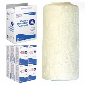 Dynarex Unna Boot Bandage Individually Packaged Provides Customized Compression With Zinc Oxide Soft Cast x 10 Yard