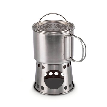 PETROMAX Stove Cup 不鏽鋼火箭爐套裝組(含鋼杯) / 柴爐 / CP750