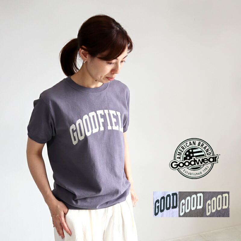 Tシャツ 半袖ロゴTシャツ カットソー グッドウェア レディース