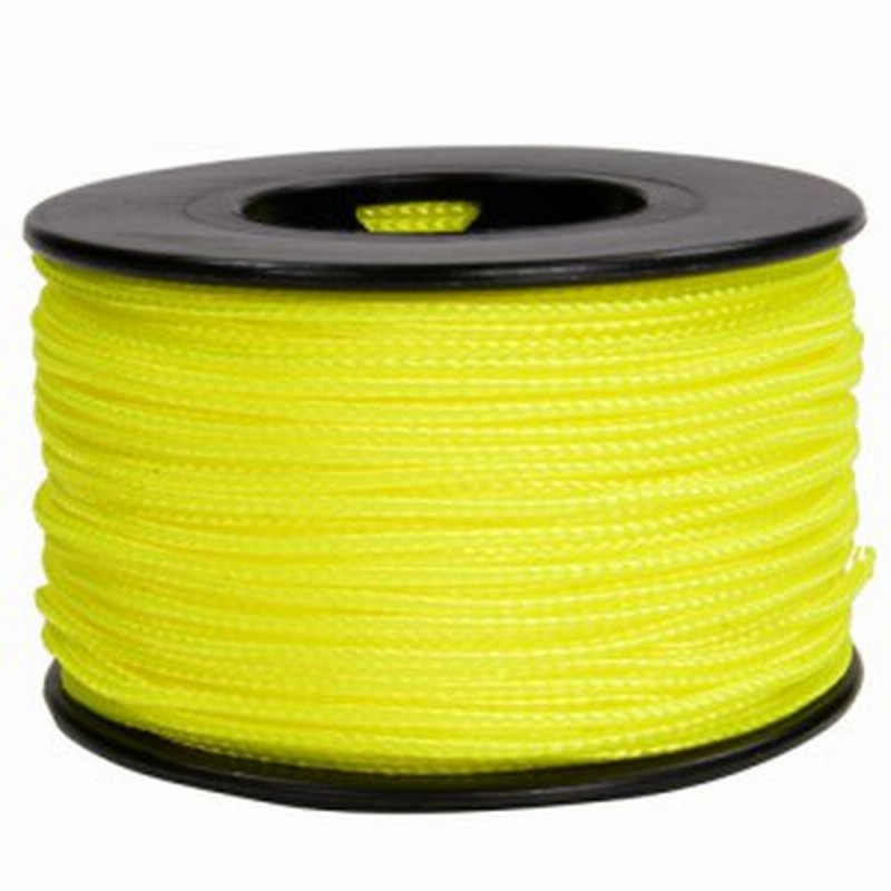 ATWOOD ROPE マイクロコード 1.18mm ネオンイエロー [ 125FT 