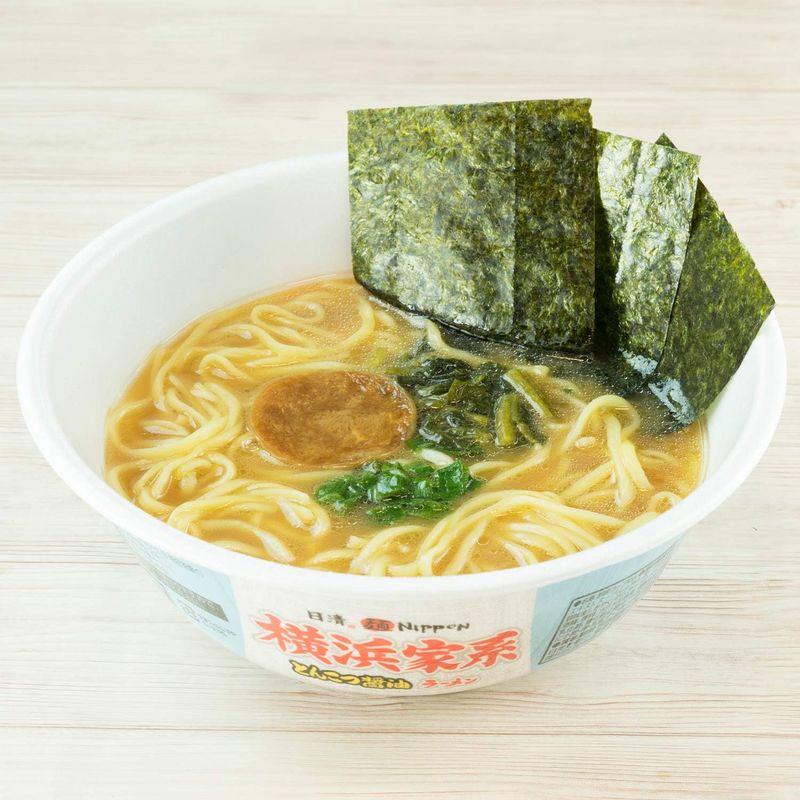 日清 麺NIPPON 横浜家系とんこつ醤油ラーメン 119g×12個