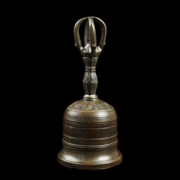 日本東密法器-19世紀前.江戶時期.金剛鈴(鈴高17公)