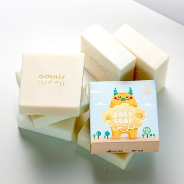 【無添加物】寶寶沐浴手工皂 無香精 無防腐 無化學藥劑 嬰兒皂