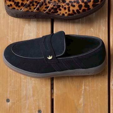ADIDAS HANDBALL SPEZIAL LOAFER 黑 麂皮 樂福鞋 復古 愛迪達 KJ0641