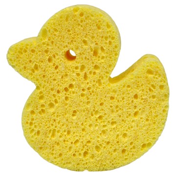 waido 和愛堂 寶寶可愛動物造型木漿海棉小鴨  1個  9.5 x 8.8 x 2cm