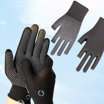 防滑手套工作手套 露指手套 騎車手套 觸控手套 運動手套 勞工手套 尼龍手套