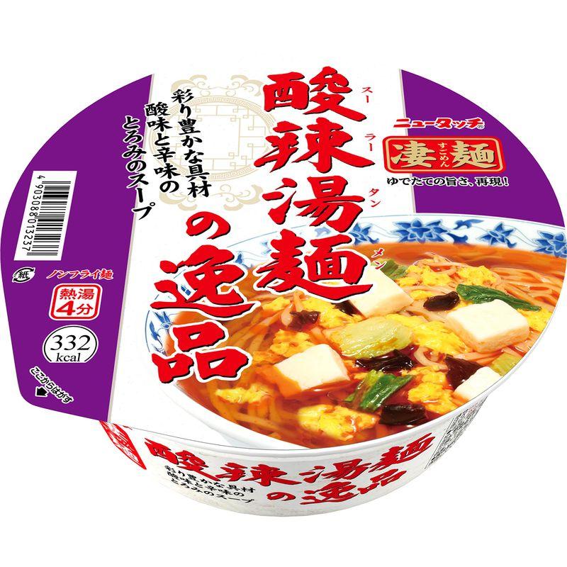 ニュータッチ 凄麺酸辣湯麺の逸品 111g×12個