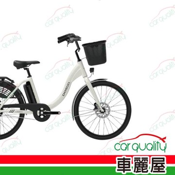 【DOSUN LILY】電動輔助自行車 24吋 白色 送安裝 (車麗屋)