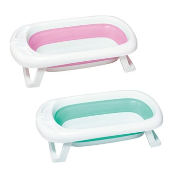 Nac Nac 2in1折疊式感溫浴盆組-附浴網(2色可選)