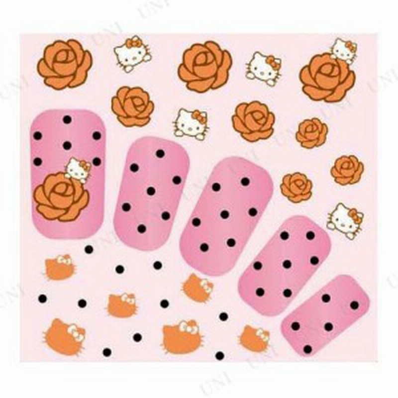 Pink House キティ ネイルシール ドットローズ ネイル用品 ネイルアート ネイルケア 美容 アレンジ 通販 Lineポイント最大1 0 Get Lineショッピング