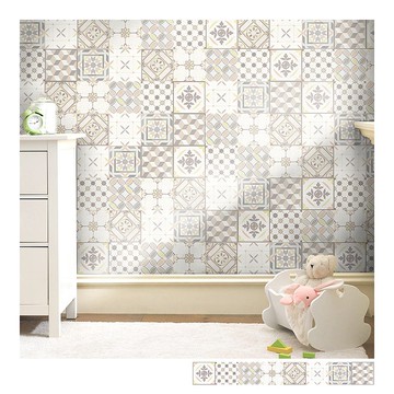 復古花磚壁貼 BS款 歐風自黏壁紙 瓷磚牆貼 磁磚貼紙 踢腳線 防水