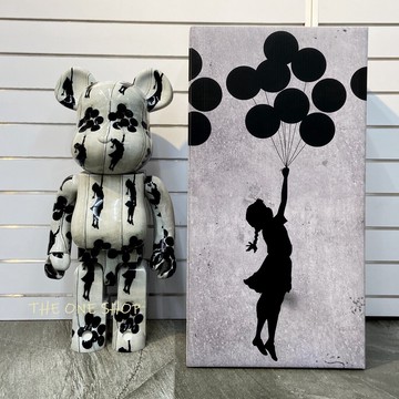 BE@RBRICK Flying Balloons Girl 氣球女孩庫柏力克熊1000%推薦 BE@RBRICK Flying Balloons Girl 氣球女孩庫柏力克熊1000%推薦