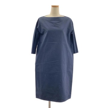 【KLD】HERMES 純棉長洋裝 | 34碼 | 深海軍藍 | 女款