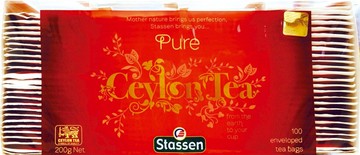 Stassen 司迪生★精選紅茶◎防潮包★【100入*2袋】