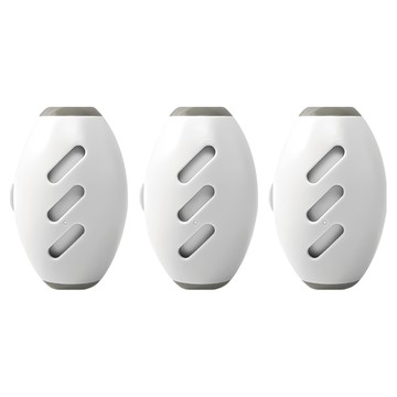 小麥購物 水洗黏毛器 G846 時尚白  6 x 6 x 10cm  3個