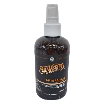 SUAVECITO 骷髏頭 Black Amber 古龍黑琥珀鬍後水 237ml 鬍後舒緩保濕  1瓶
