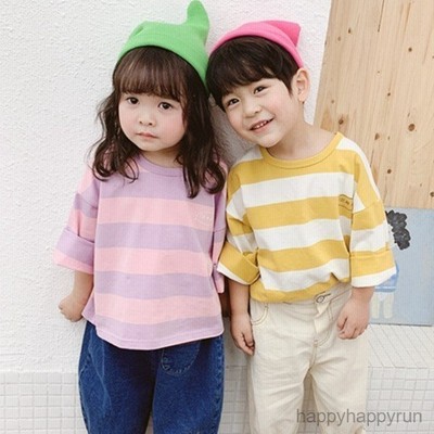 韓国子供服 キッズ 女の子 男の子 子供 ｔシャツ 春秋 80 90 100 110 1cm ティシャツ 可愛い ガーリー カジュアル ナチュラル シンプル お出かけ着 散歩 通販 Lineポイント最大get Lineショッピング
