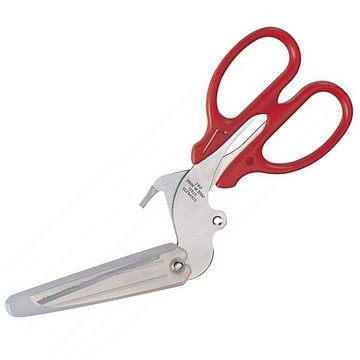 日本製COGIT十一種多功能剪刀萬用剪刀多用途剪刀581908(可切割拆解)適廚房垃圾回收分類剪