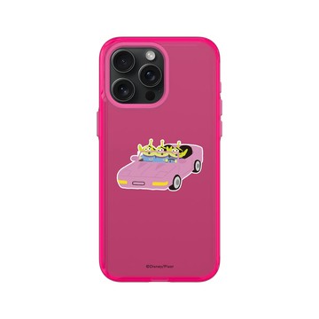 iPhone 15 Pro Max Clear 粉漾桃 - 迪士尼-玩具總動員 Toy Story - 三眼怪兜風