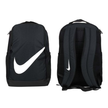 NIKE 後背包-雙肩包 旅行包 肩背包 BA6029-010 黑白