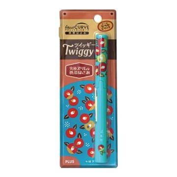 PLUS 昭和復古攜帶式筆型剪刀(35768)-山茶花