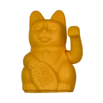 Diminuto Cielo 幸運繽紛招財貓  15cm  檸檬黃