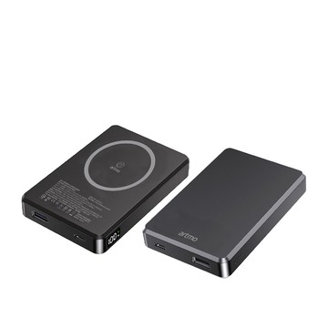 artmo 固態磁吸行動電源10000mAh 黑