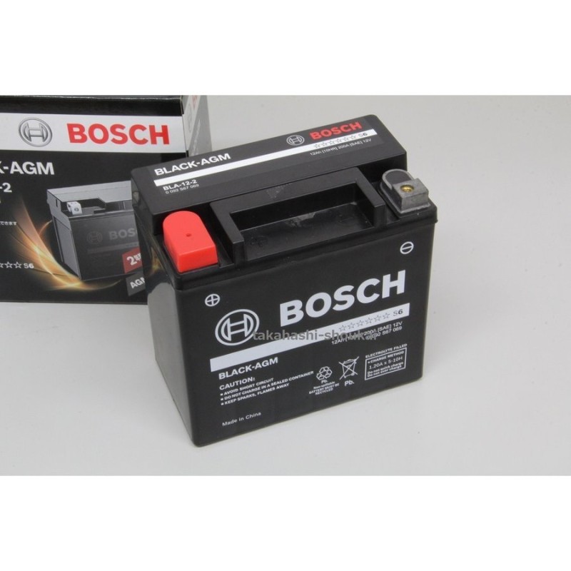 BLA-12-2 BOSCH 新品 補機用 AGM サブバッテリー 12A 保証付 - メンテナンス