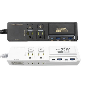 Palladium｜K-201P 氮化鎵超閃充延長線充電器(1.8M)